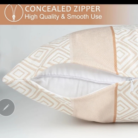 Geometric Pattern Throw Pillows - Picture 2 of 4